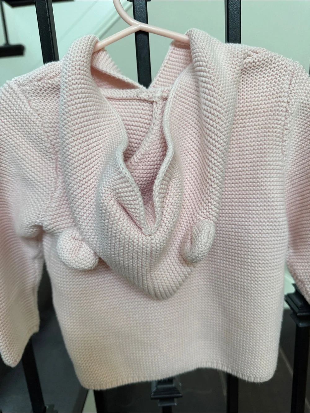 GAP Light Pink Knit Button-Front Kids Cardigan never worn